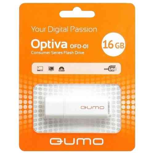 QUMO 16Gb Optiva 01 White USB 2.0